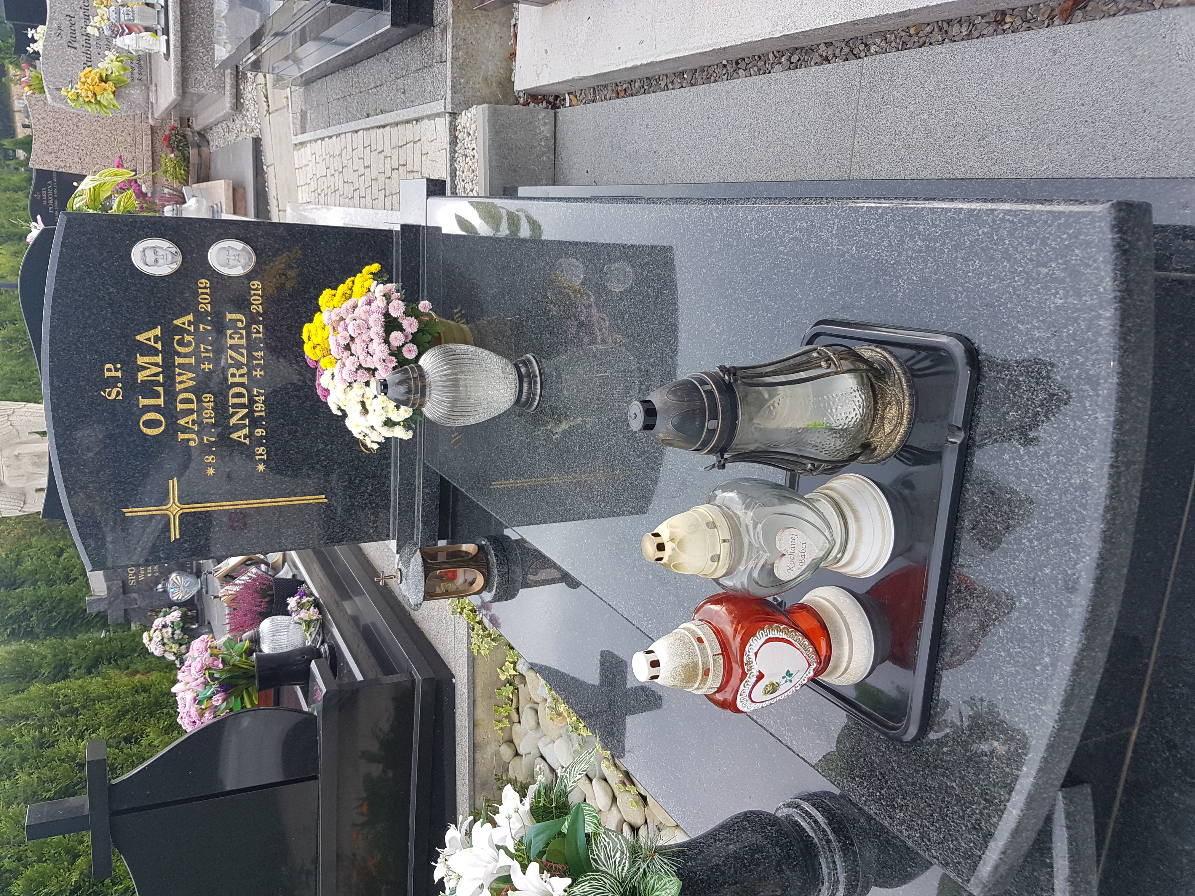 Grób Jadwiga Olma